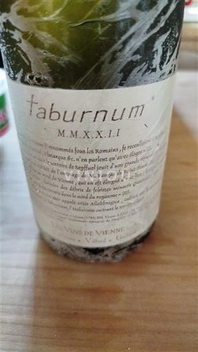 Alpen en Rhônevallei Rhodanische Heuvels Les Vins de Vienne Taburnum 2022