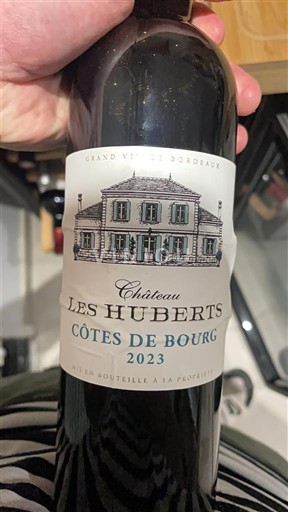 Bordeaux Côtes-de-bourg Château Les Huberts 2023