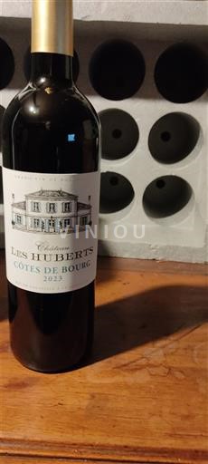 Bordeaux Côtes-de-bourg Château Les Huberts 2023
