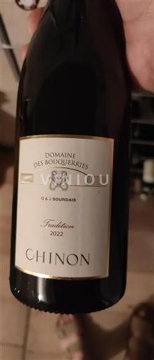Thung lũng sông Loire Chinon Domaine Des Bouquerries Tradition 2022