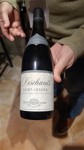 Rhônedalen Saint-Joseph M. Chapoutier Deschants 2009