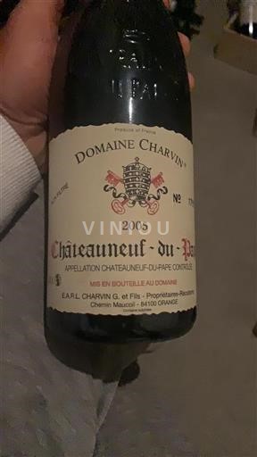Valle del Rodano Châteauneuf-du-Pape Domaine Charvin 2005