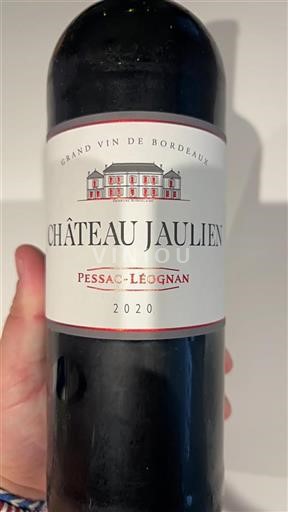 Bordeaux Pessac-Léognan Château Jaulien 2020