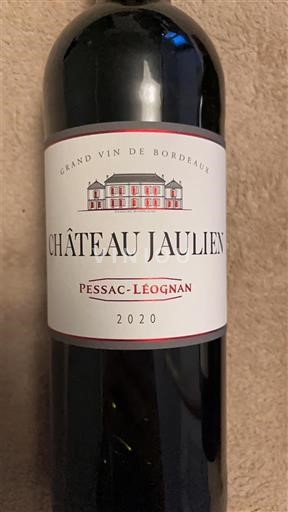 Bordeaux Pessac-Léognan Château Jaulien 2020