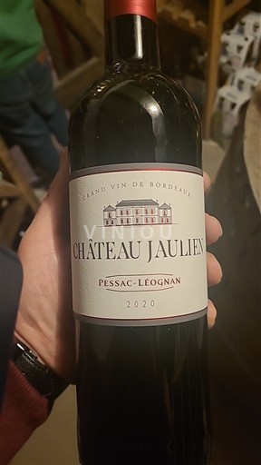 Bordo Pessac-Léonjan Château Jaulien 2020