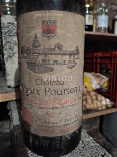 Bordeaux Lussac-Saint-Émilion Château Vieux Pourteau 1982