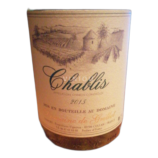 Borgoña Chablis Domaine Grillot 2015