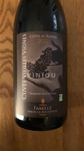 Valle del Rodano Côtes-du-Rhône Domaine Rocheville Vieilles Vignes 2022