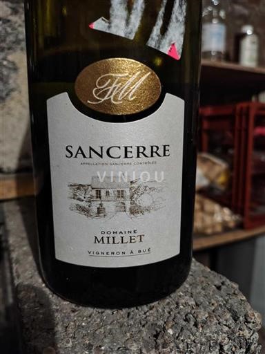Loiren laakso Sancerre Domaine Millet Fille 2019