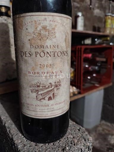 Bordeaux Domaine Des Pontons 2005