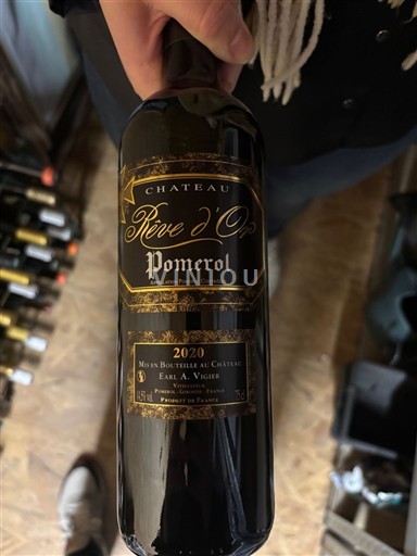 Bordeaux Pomerol Château Rêve Or 2020