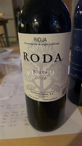 La Rioja Rioja Bodegas Roda Reserva 2016