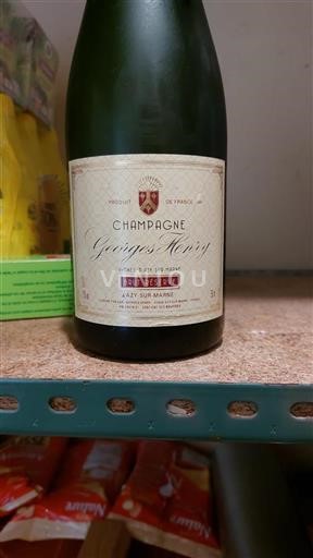 Champagne Georges-Henry Brut Réserve Icke årgångsbetecknad