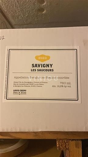 Borgonha Savigny-lès-Beaune Louis Chenu Père & Filles Les Saucours 2023