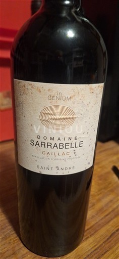 Sudoeste Gaillac Domaine Sarrabelle Saint André 2022