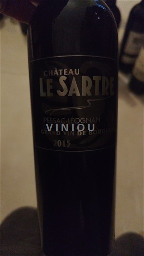 Bordeaux Pessac-Léognan Château Le Sartre 2015