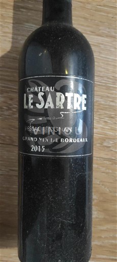 Bordeaux Pessac-Léognan Château Le Sartre 2015