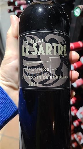 Bordeaux Pessac-Léognan Château Le Sartre 2015