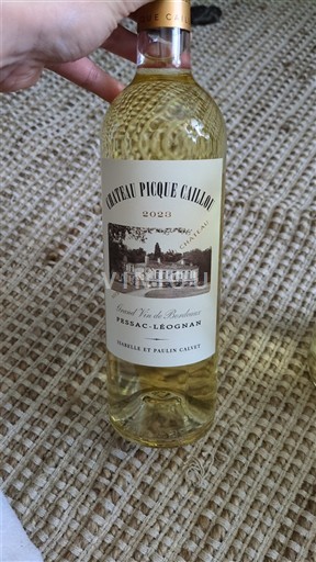 Bordeaux Pessac-Léognan Château Picque Caillou 2023
