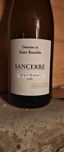 Loire Valley Sancerre Domaine Saint Romble Pente de Maimbray 2020
