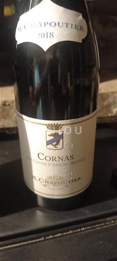 Rhônedalen Cornas M. Chapoutier 2018
