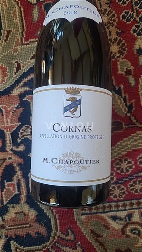 Rhône-dalen Cornas M. Chapoutier 2018