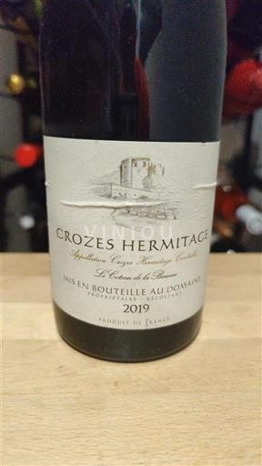Rhône-dalen Crozes-Hermitage Le Coteau de la Beaume 2019