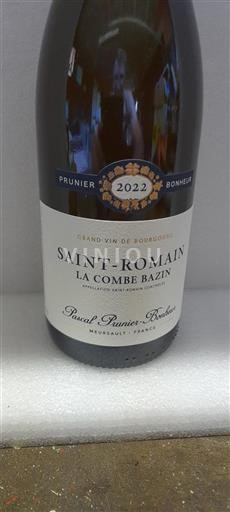 Borgoña Saint-Romain Pascal Prunier-Bonheur La Combe Bazin 2022