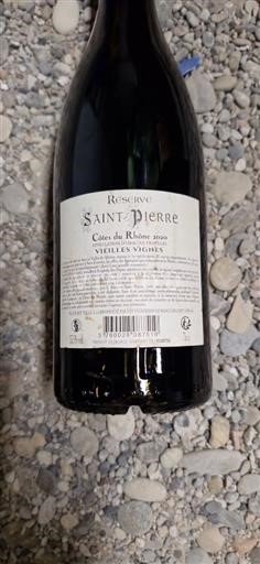 Rhônedalen Côtes du Rhône Saint Pierre Vieilles Vignes 2020