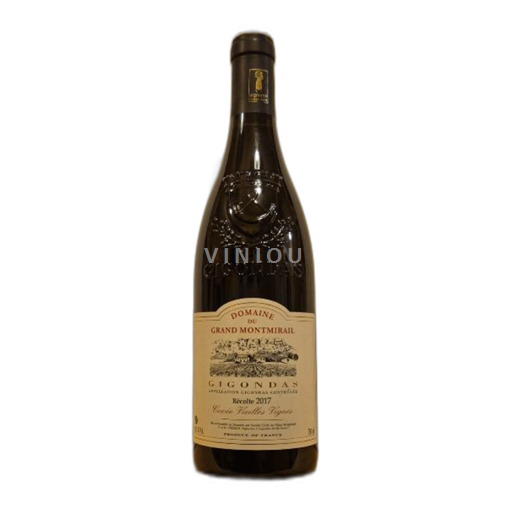 Rhônen laakso Gigondas Domaine Grand Montmirail Vieilles Vignes 2017