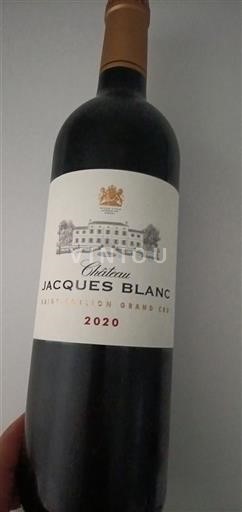 Bordeaux Saint-Émilion Grand Cru Château Jacques Blanc 2020