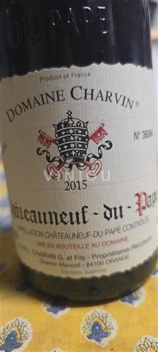 Valle del Rodano Châteauneuf-du-Pape Domaine Charvin 2015