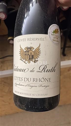 Valle del Rodano Côtes-du-Rhône Château Ruth Réservée 2022