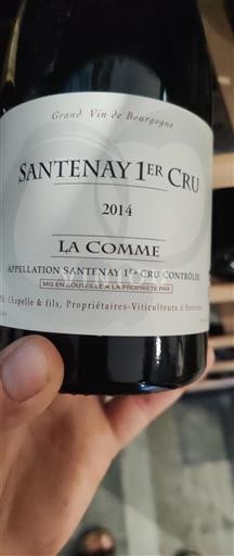 Borgonha Não especificado Premier Cru Domaine Chapelle La Comme 2014