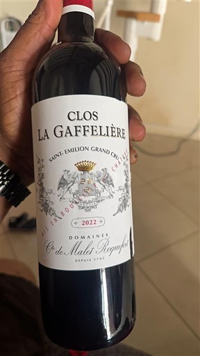 Bordeaux Saint-Émilion Grand Cru Grand Cru Clos La Gaffelière 2022