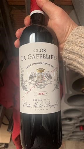 Bordeaux Saint-Émilion Grand Cru Grand Cru Clos La Gaffelière 2022