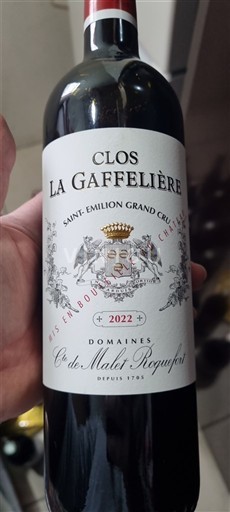Bordeaux Saint-Émilion Grand Cru Grand Cru Clos La Gaffelière 2022