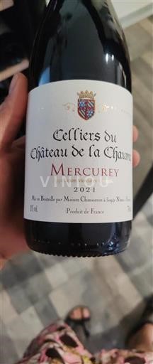 Bourgogne Mercurey Château Celliers du de la Chaume 2021