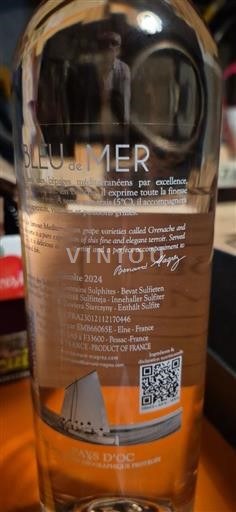 Languedoc und Roussillon Pays d'Oc Bernard Magrez Bleu de Mer 2024
