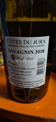 Jura Côtes-du-Jura Savagnin 2018