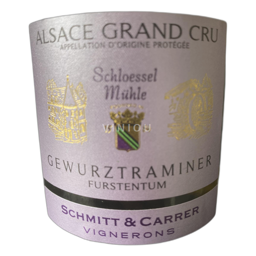 Alsace Gewurztraminer SCHMITT & CARRER Furstentum 2015