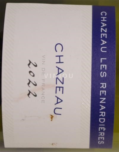 Bourgogne Château Les Renardières Chazeau 2022 2022