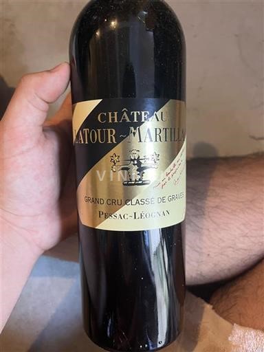 Bordeaux Pessac-Léognan Grand Cru Latour-Martillac 2015