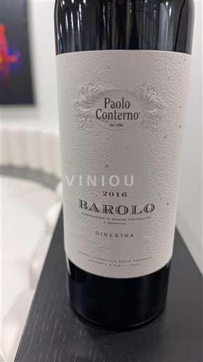 Piamonte Barolo Paolo Conterno Ginestra 2016