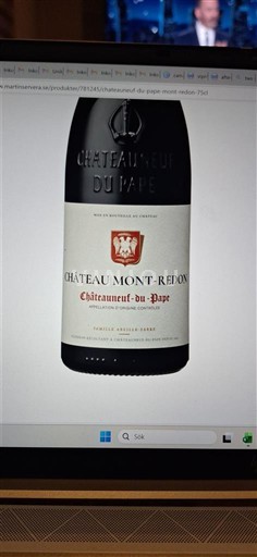Valea Ronului Châteauneuf-du-Pape Château Mont-Redon Nemilésimat