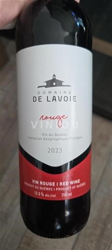 Québec Không được chỉ định Domaine Lavoie rouge 2023
