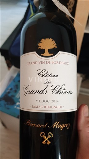 Bordeaux Médoc Cru Bourgeois Château Les Grands Chênes 2014