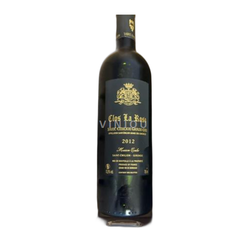 Bordeaux Saint-Émilion Grand Cru Grand Cru Clos La Rose 2012