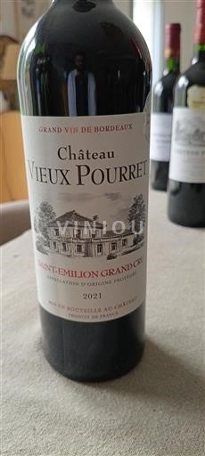 Bordeaux Saint-Émilion Grand Cru Grand Cru Château Vieux Pourret 2021