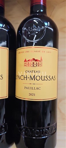 Bordeaux Pauillac Grand Cru Château Lynch-Moussas 2021